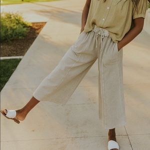 NWT Roolee Boutique Bramwell Wide Leg Pants